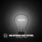 RGB Outdoor Light Festival