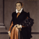 Giovanni Battista Moroni, Pace Rivola Spini, 1573-1575 circa, Olio su tela, 98 x 197 cm, Accademia Carrara, Bergamo | Foto: © Fondazione Accademia Carrara, Bergamo