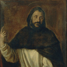 Tiziano Vecellio, San Domenico, Olio su tela, 97 × 80 cm, Roma, Galleria Borghese | © Galleria Borghese