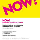 Now! Giovani Artiste Italiane