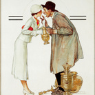Norman Rockwell, Brass Merchant (Mercante di ottoni), 1934 Olio su tela, 86 x 71 cm Cover illustration for The Saturday Evening Post, May 19, 1934 Collection of The Norman Rockwell Museum at Stockbridge, NRM.1978.2