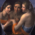 Giovanni Martinelli, Le tre Grazie, 1635-40 ca., Olio su tela ovale, 65 x 81.5 cm, Londra, Milano, Sankt Moritz, Robilant + Voena