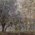 Alfred Sisley (1839 - 1899), Il Canale del Loing in primavera, 1892, Olio su tela, 54 x 66 cm, Parigi, Musée Marmottan Monet, Dono Nelly Sergeant-Duhem, 1985 | © Musée Marmottan Monet, Paris / Bridgeman Images