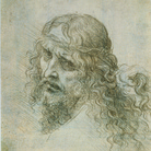 Leonardo Da Vinci, Testa di Cristo afferrato per i capelli da una mano, Gallerie dell’Accademia, Venezia