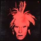 Andy Warhol, Self Portrait (red on black), 1986. Collezione Brant Foundation