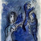 Marc Chagall, Rahab et les Espions de Jéricho, 1960 | Courtesy of Elena Salamon Arte Moderna, Torino
