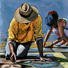 Oscar Piovosi. Ground – I madonnari