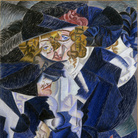 Gino Severini , Ritratto di Madame M.S., 1913-15, Mart, Museo di arte moderna e contemporanea di Trento e Rovereto