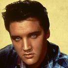 Locandina della mostra Elvis Presley Museum, Palazzetto Baviera, Senigallia 2017