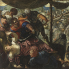 Tintoretto, Ratto di Elena, 1576 - 1577 circa, Olio su tela, 307 x 186 cm, Madrid, Museo Nacional del Prado