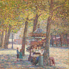 Gino Severini, Le marchand d'oublies, 1909, Collezione privata