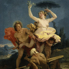 Giovanni Battista Tiepolo, Apollo e Dafne, 1743-1745, Olio su tela, 79 x 96 cm | courtesy © Musée du Louvre | Immagine: © bpk RMN - Grand Palais Franck Raux