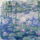 Claude Monet (1840 - 1926), Ninfee, 1916-1919 circa, Olio su tela, 150 x 197 cm Parigi, Musée Marmottan Monet, Lascito Michel Monet, 1966 | © Musée Marmottan Monet, Paris / Bridgeman Images