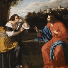 Artemisia Gentileschi. Cristo e la Samaritana al pozzo