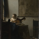 Johannes Vermeer, Woman with a Lute, 1662/1663 ca., olio su tela, 51.4x45.7 cm