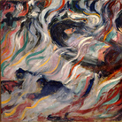 Umberto Boccioni, Stati d'animo - Gli addii, 1911, Olio su tela, 71 × 96 cm | Foto: Carrà | Courtesy of Museo del Novecento, Milano