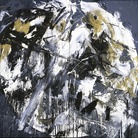 Emilio Vedova, Oltre -6 (Ciclo 1, 1985), 280x280 cm, pittura su tela, Fondazione Emilio e Annabianca Vedova, Venezia