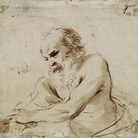 Giovanni Francesco Barbieri, detto il Guercino (Cento, 1591 - Bologna, 1666), Studio per Giacobbe, 1620, Inchiostro su carta, Cento, Pinacoteca Civica