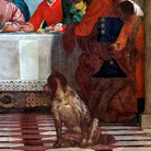 Paolo Veronese (1523 - 1588), Convito in casa Levi, 1573, Olio su tela, 5.55 x 12.8 m, Vnezia, Gallerie dell'Accademia