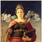 Santa Giustina de’ Borromei di Giovanni Bellini - Milano