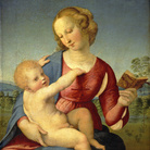 Raffaello Sanzio, Madonna Colonna, 1508, Olio su tavola, 79 x 58.2 cm | © Staatliche Museen zu Berlin, Gemäldegalerie / Jörg P. Anders | Raffael in Berlin. The Madonnas of the Gemäldegalerie