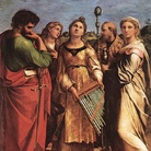 Raffaello Sanzio, Estasi di Santa Cecilia fra i Santi Paolo, Giovanni Evangelista, Agostino e Maria Maddalena, 1514