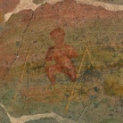 Archimede, Affresco con scena nilotica e vite idraulica Pompei, Casa I 11, 15, balaustra del balcone del piano superiore, I secolo d.C., Intonaco dipinto, Soprintendenza Speciale per i Beni Archeologici di Napoli e Pompei