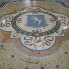 Mosaico pavimentale con lo stemma di Torino