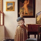 Johannes Vermeer, Lady Standing at a Virginal, 1670/1673 ca. Olio su tela, 51.7 x 45.2 cm