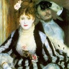 Renoir, La Loge, 1874. L'attrice Nini Lopez, soprannominata 