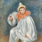 Pierre Auguste Renoir, Il bianco Pierrot, 1901-1902. Olio su tela, 79,1 x 61,9 cm. Detroit Institute of Arts, Bequest of Robert H. Tannahill
