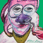 Francis Bacon, (Dublino, 1909 - Madrid, 1992), Ritratto di donna, Pastello e collage su carta, 50 x 65 cm, Bologna,  Francis Bacon Collection of the Drawings donated to Cristiano Lovatelli Ravarino | Foto: Elettra Bastoni