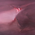 Renata Rampazzi, Movimento cromatico, 2005, Olio su tela, 150 x 100 cm | Courtesy of Renata Rampazzi