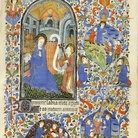 Libro d'ore, Parigi, inizio secolo XV, Biblioteca Riccardiana, Firenze.