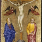 Gentile da Fabriano, Crocifissione (dal Polittico di Valle Romita), tavola. Milano, Pinacoteca di Brera
