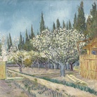 Vincent van Gogh, Frutteto delimitato da cipressi, Aprile 1888, Olio su tela, Otterlo Museum