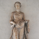 Demetra, marmo h. 151 cm, parte antica 118 cm. Firenze, Galleria degli Uffizi
