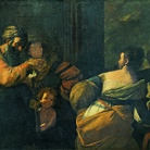 Museo di Palazzo Pretorio, Mattia Preti, Ripudio di Agar, 1635-1640 circa, Olio su tela, 280 x 185 cm