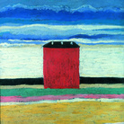 Kazimir Malevič, Casa rossa, 1932. Olio su tela, 63 x 55 cm. Museo di Stato Russo, San Pietroburgo