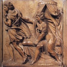 Giuseppe tentato e La moglie di Putifarre che accusa Giuseppe di Properzia de’ Rossi - Bologna