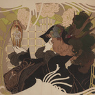 Georges de Feure, Affiche puor Le Journal des Ventes , 1898, Litografia a colori, 40 x 60.5 cm, Private collection, London