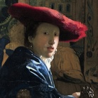 Johannes Vermeer  Girl with a Red Hat, 1665/1667 ca., olio su tela, 23.2x18.1 cm 