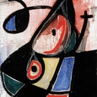 Joan Miró, Senza Titolo, n.d., olio e gesso su tela, 92x73 cm