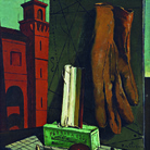 Giorgio de Chirico, I progetti della ragazza, fine 1915. Olio su tela, New York, Museum of Modern Art. Lascito di James Thrall Soby,1979 © 2015. Digital image