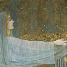 Wilhelm List, L'Offerta (Il miracolo delle rose), Collection du Musèe des Beaux Arts de Quimper