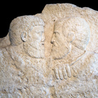 Rilievo incompiuto con gli apostoli Pietro e Paolo, Aquileia, Metà IV secolo d.C., Museo Paleocristiano di Aquileia