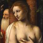 Bernardino Luini, Susanna e i vecchioni, 1515?1516 circa tavola, cm 46 x 38,5. Isola Bella, collezione privata