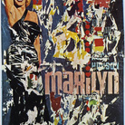 Mimmo Rotella, Marilyn, 1963, décollage su tela, cm 188x134, collezione privata