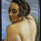 Giorgio de Chirico, Bagnante (Ritratto di Raissa), 1929 olio su tela, 46 x 35 cm