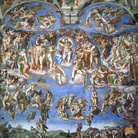 Michelangelo Buonarroti, Giudizio Universale, 1536 - 1541, Affresco, 12 x 13.7 m, Cappella Sistina, Musei Vaticani, Città del Vaticano, Roma